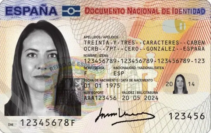 DNI 3 frontal